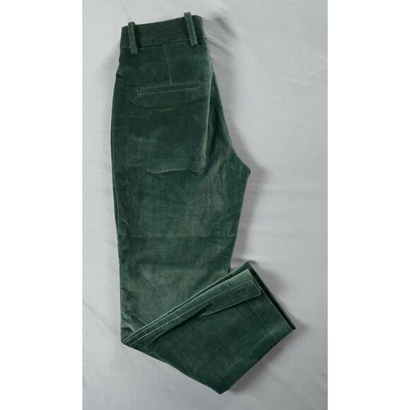 Babaton Atelier Velvet , Felt , Velour Chino Ankle Pants Women's Size 00 - Picture 7 of 8